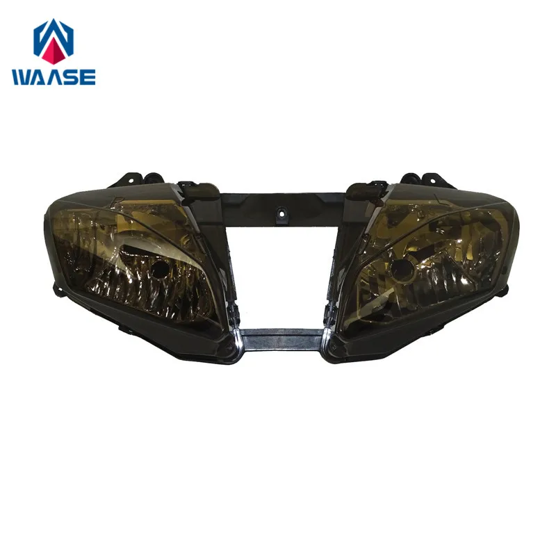 waase Motorcycle Front Headlight Headlamp Head Light Lamp Assembly For Yamaha YZF R6 2006 2007