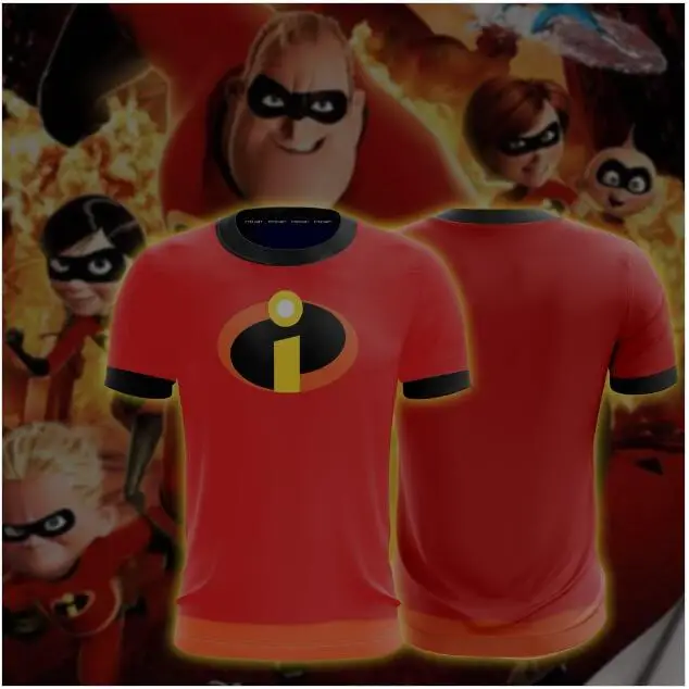 

3D Printed T shirts Men Compression Incredibles Shirts Sleeve 2019 Newest Pattern Comic Tops Male Comics Cosplay Costume Cloth
