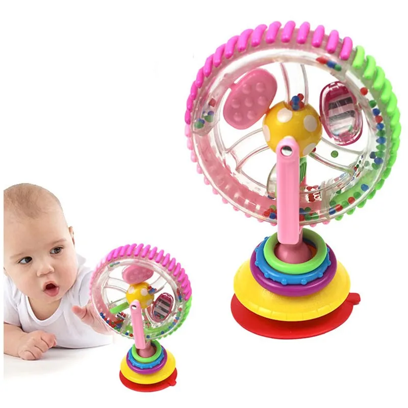 

1pc New Baby Toys Colorful Ferris Wheel With Rattles children's Toys Early Educational Musical Visual Sense Kids Toy