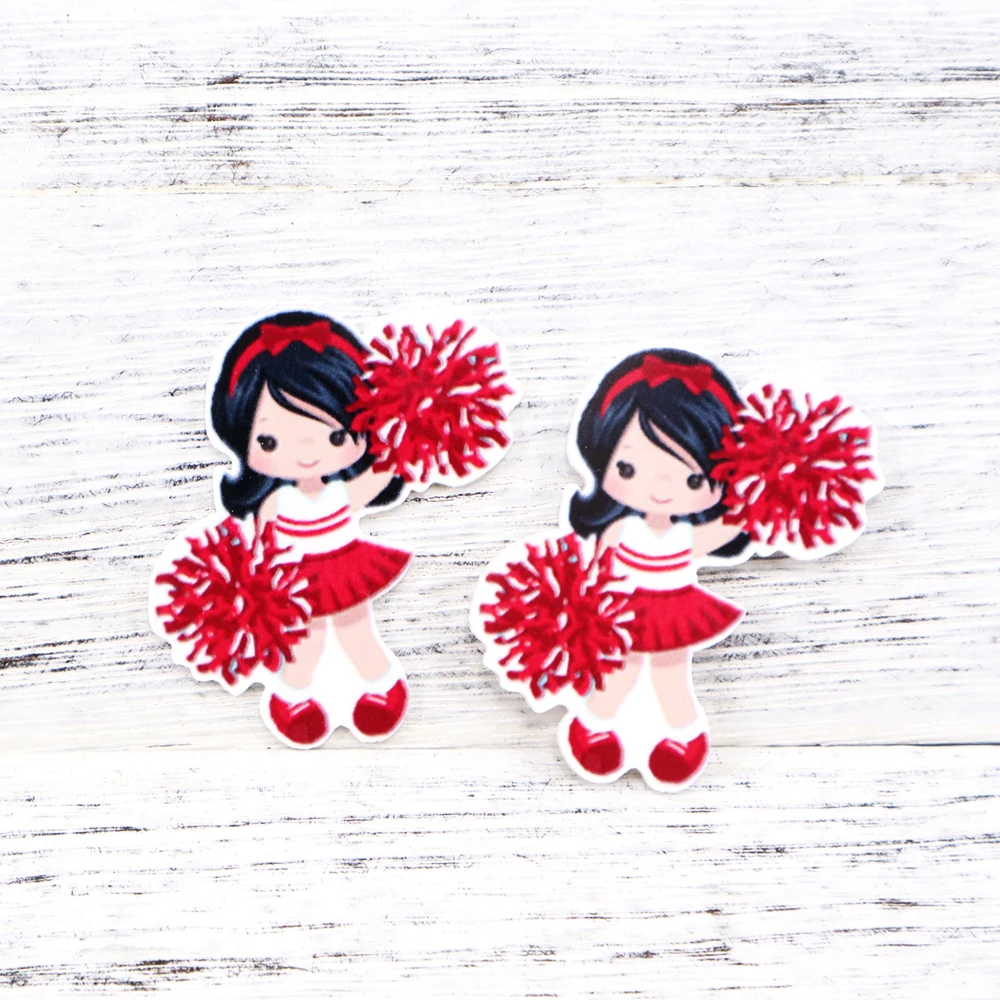 

David accessories Deer Girl Ice-cream Flat back Planar Resin Handmade Material Decoration Crafts DIY,5Yc3712