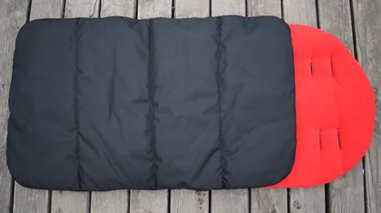 3 в 1 ветрозащитный спальный мешок для младенцев, морозостойкий коврик для коляски, чехол для ног, Детские спальные мешки для коляски, sacos para cochecito voetenzak - Цвет: Red sleep bag