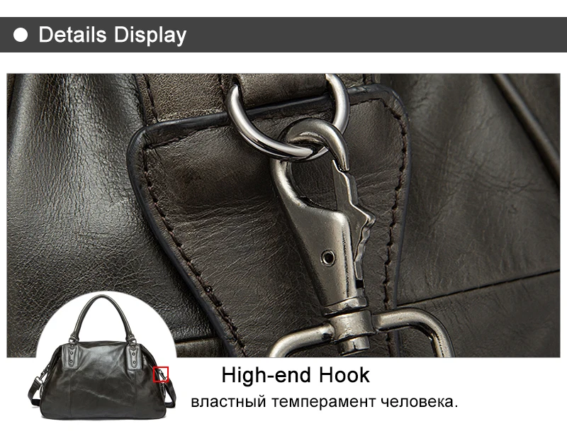 6 travel bag leather