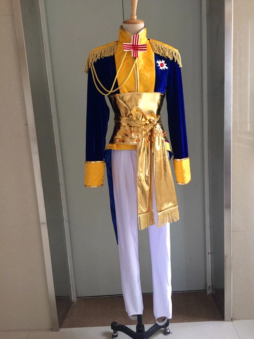 

Versailles rose(Lady Oscar) High-grade Court Costume Blue Cosplay Costume