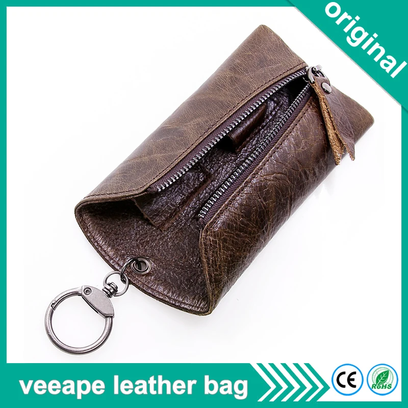 

Veeape Electronic cigarette Genuine Leather bag Carrying Case vape Pocket Pouch bags Cover for Vaporizer vape pen