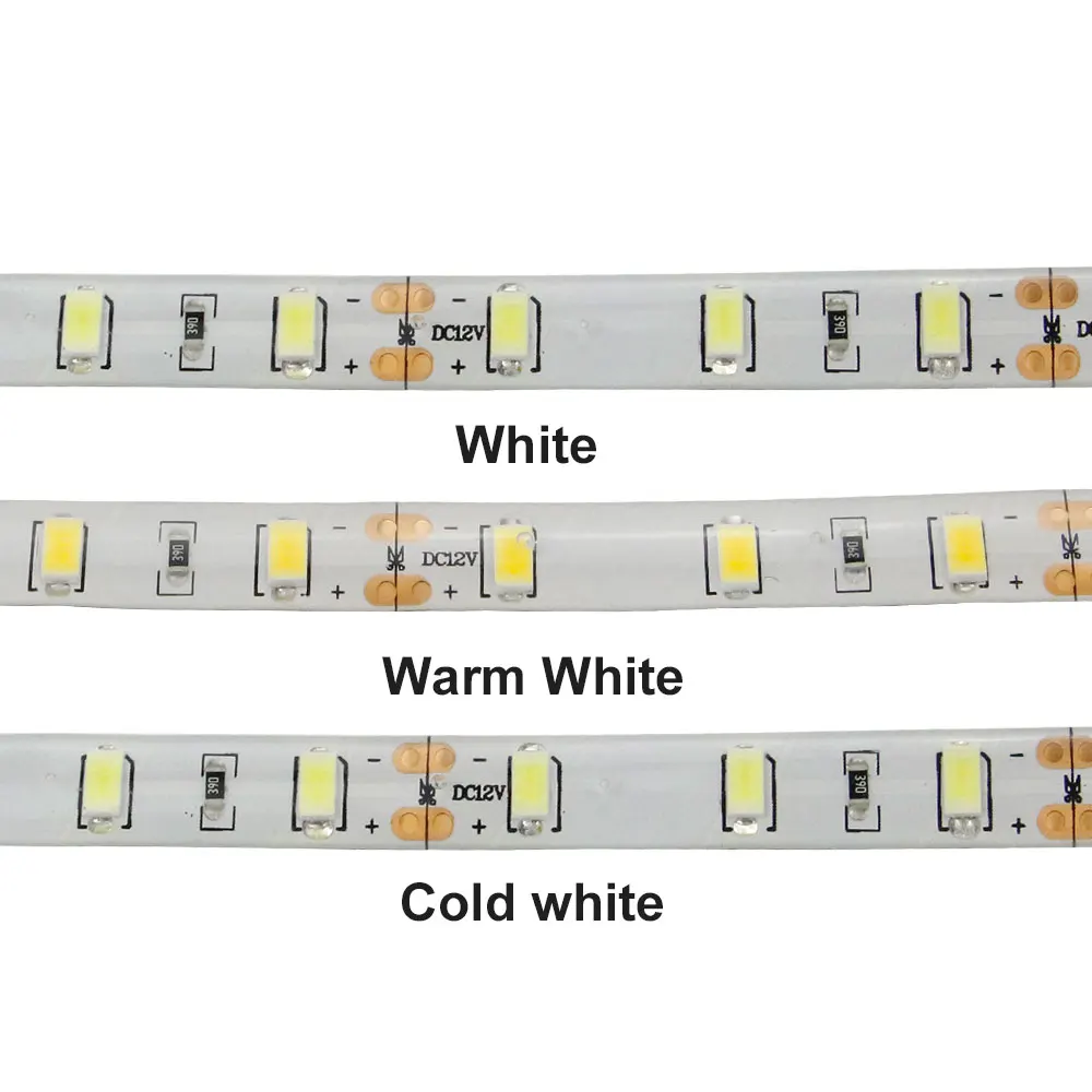 5730 Светодиодная лента [DVOLADOR] DC12V 60 Светодиодный s/m 5 м 5730 водонепроницаемая светодиодная лента, декоративный светильник для помещений, 5 м 300 светодиодный IP65 светодиодный светильник