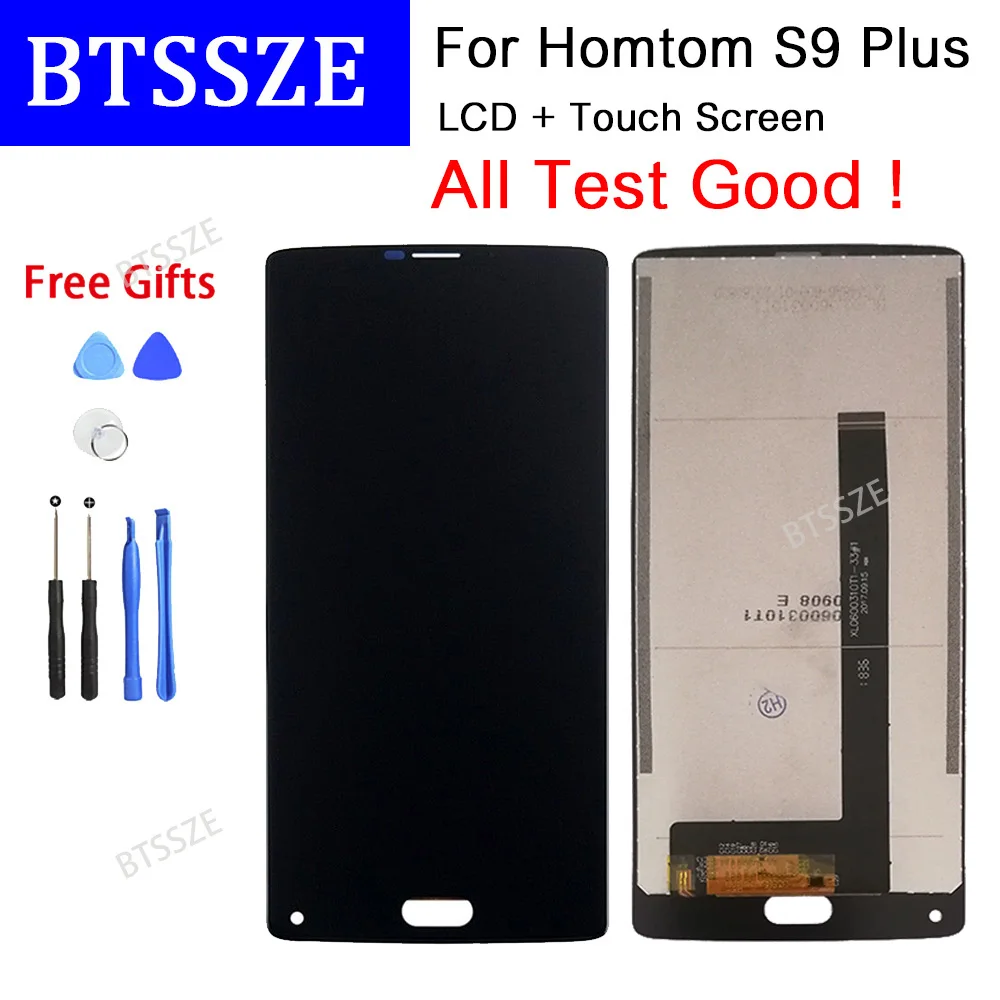 Для HOMTOM S9 плюс 5 99 дюймов ЖК-дисплей Дисплей + запасной дигитайзер в сборе для