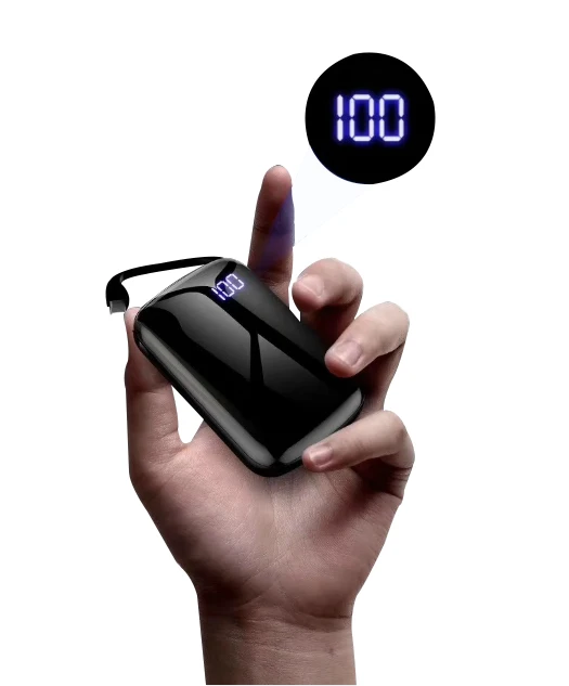 Для Xiao Mi 20000mah внешний аккумулятор съемный кабель Внешняя батарея мини Ультра