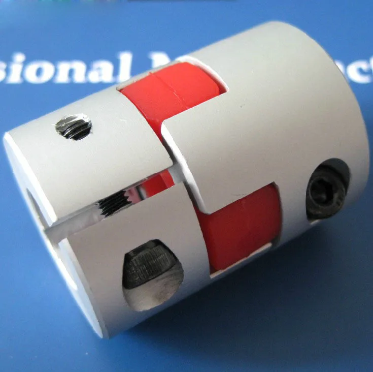 New High Precision big torque Aluminum plum type coupling for servo and