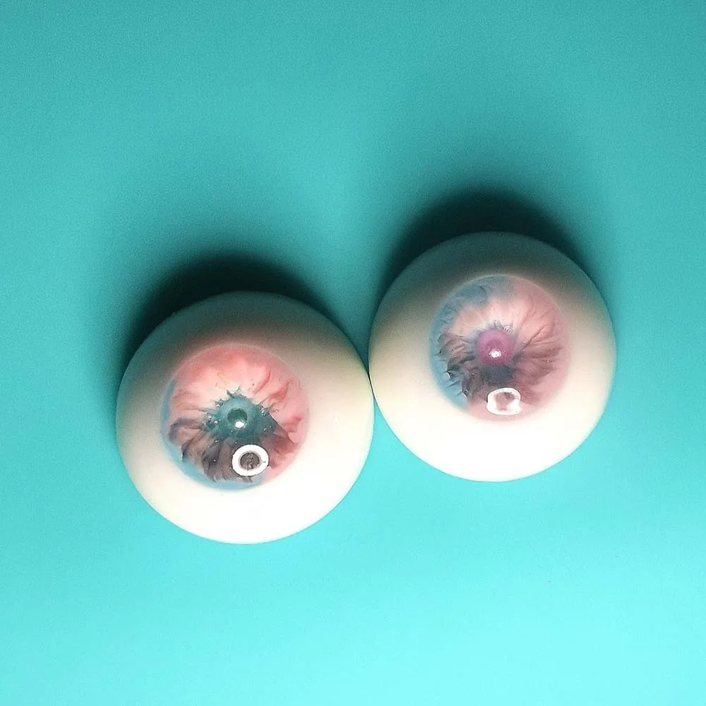 

pupilentes Resin BJD toy eyes pink blue iris pupil UV bjd eye for 1/3 1/4 1/6 MSD DD AS DZ Dollfie eyeball handmade eyes for toy