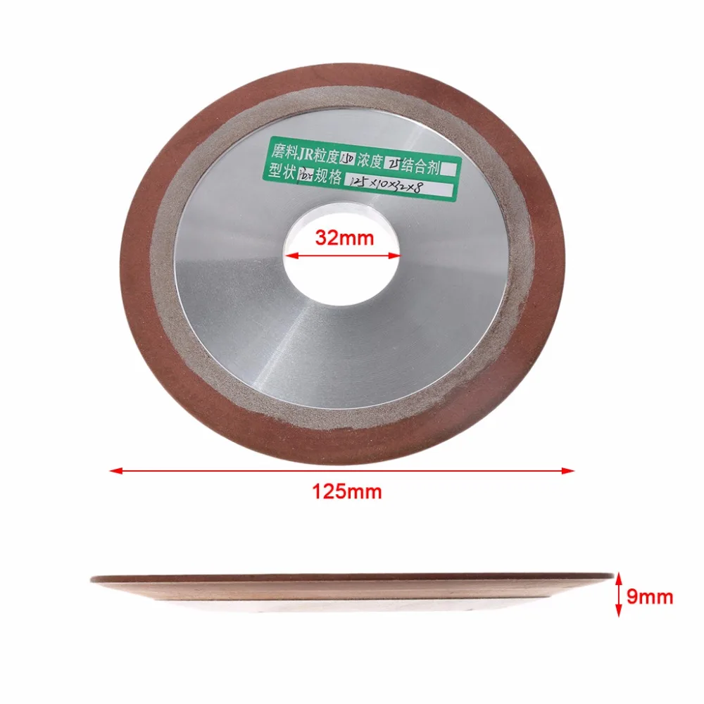 Replacement 125mm One Tapered Side Plain Resin Diamond Cutting Disc Grinding Disc Abrasive Wheel Grinding Wheel Cutting Blade Saw Blade