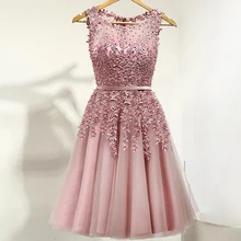 Вечернее платье разноцветные бусы жемчуг банкетное платье цельное платье вырез лодочкой размера плюс женское короткое вечернее платье es