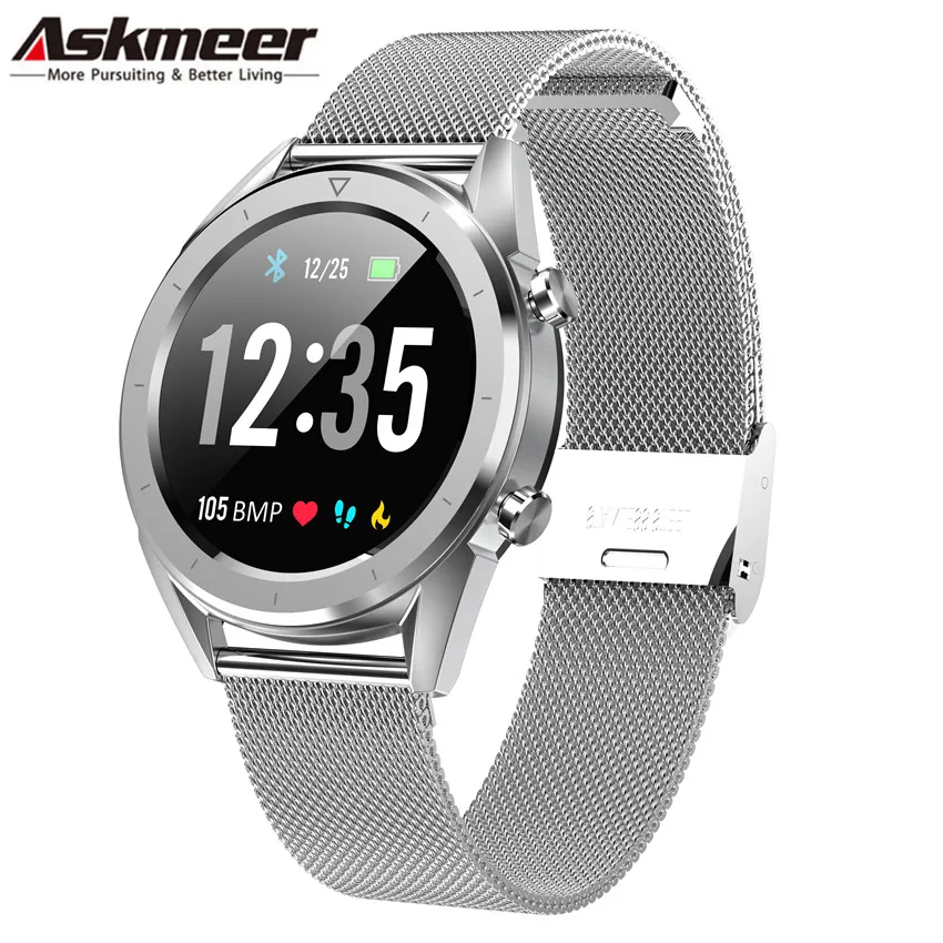 

ASKMEER DT28 Smart Watch ECG Heart Rate Monitor Watches Waterproof Men Fitness Tracker Wristband Smart Bracelet Sport Wristband