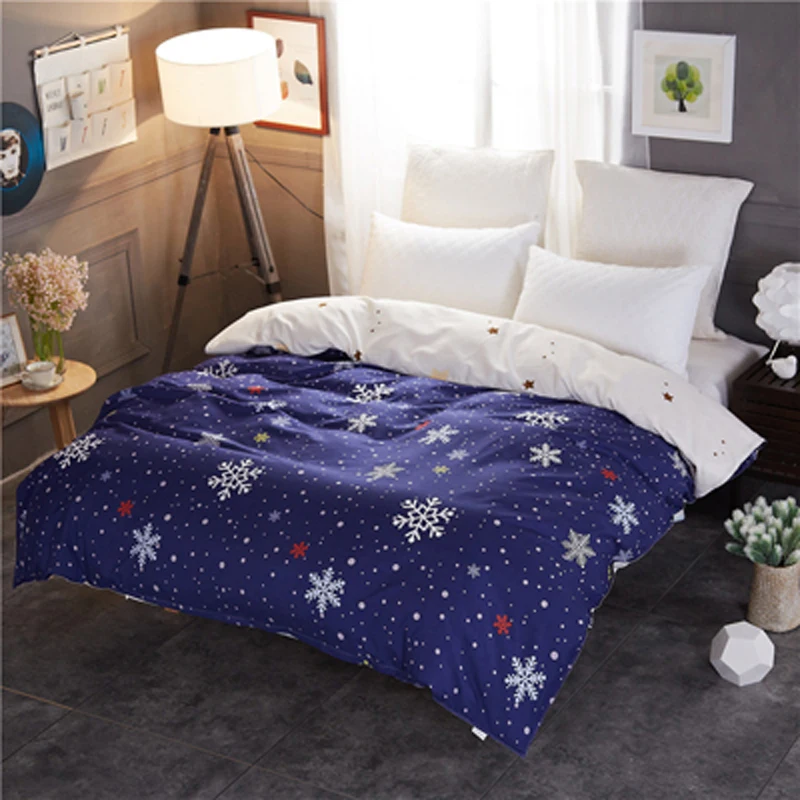 Romantic snowflake 1pcs quilt cover Duvet Cover comforter \/blanket cover bedding Twin full queen Romantic snowflake 1pcs quilt cover Duvet Cover comforter \/blanket cover bedding Twin full queen