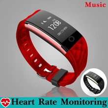 Fashion Music Control Swim Bluetooth Connectivity Smart Watch Clock Smartwatch Heart Rate Monitoring Fitness Watch Android iOS