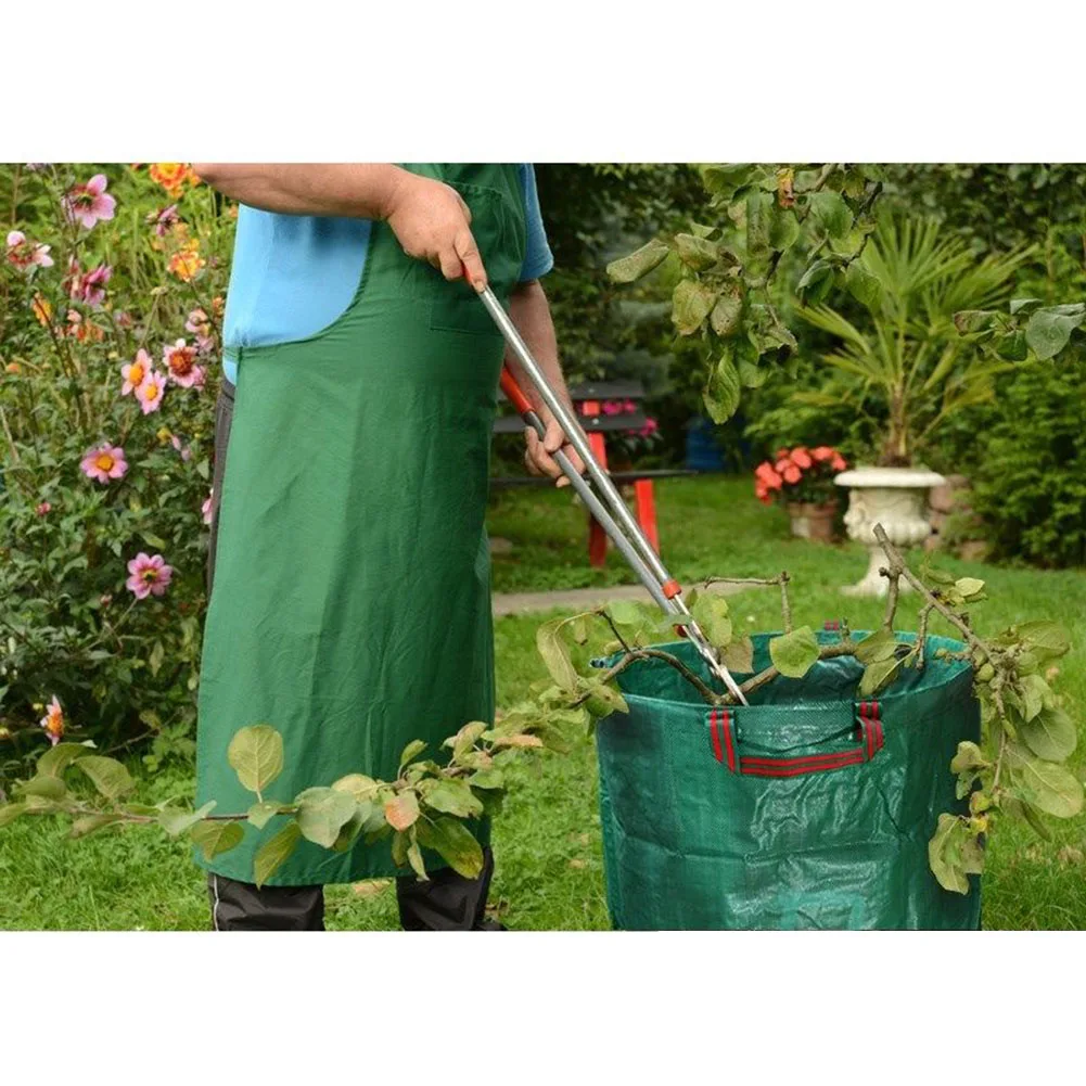 272L мешок для садовых отходов многоразовый лист травы светильник для газона и бассейна садоводства сумки MK