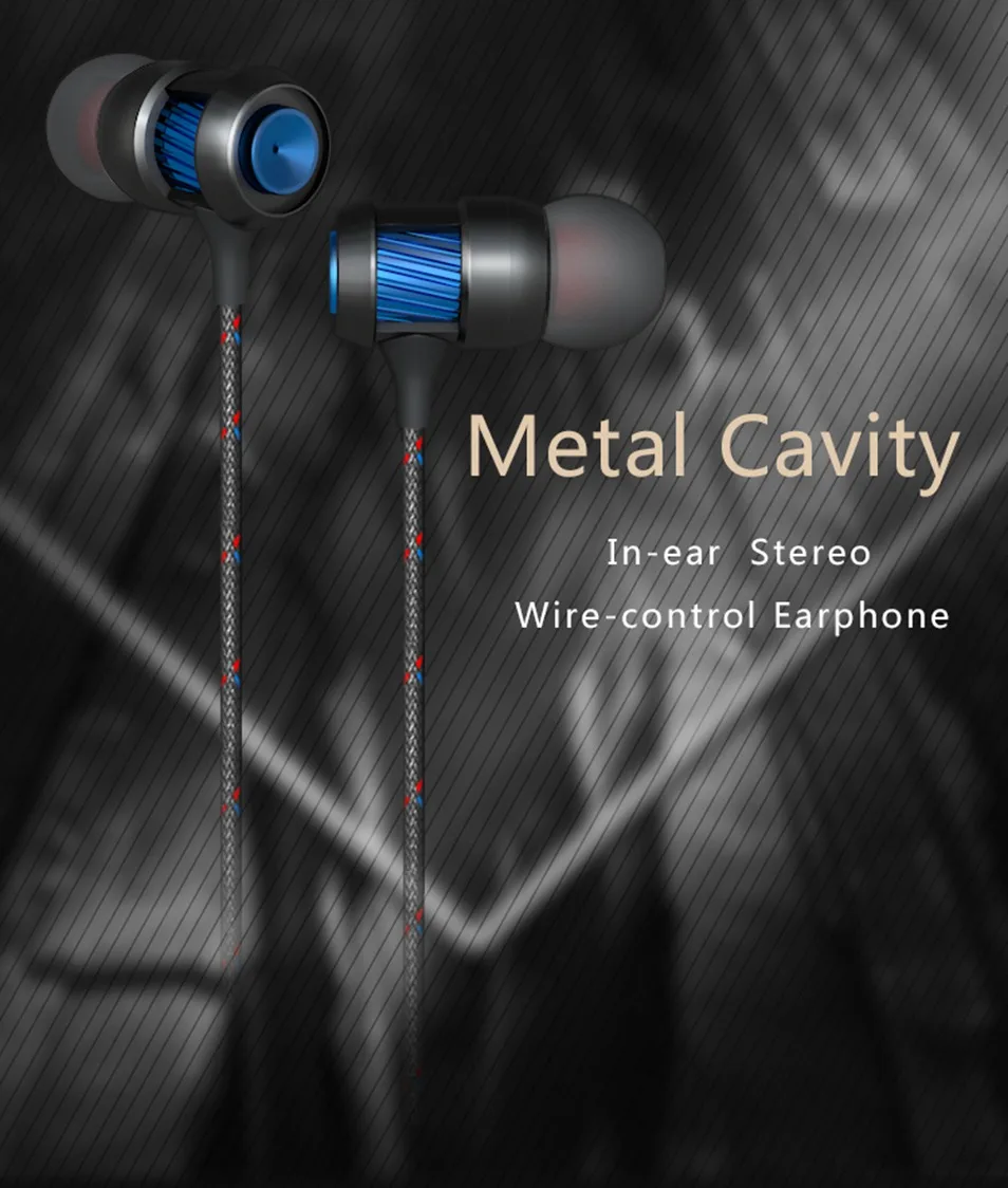 3.5mm In-Ear Earphone Hifi Bass Headphone With Microphone For Samsung Sony Xiaomi Redmi 4x Phone MP3 MP4 Wired Stereo Earphones  (1)