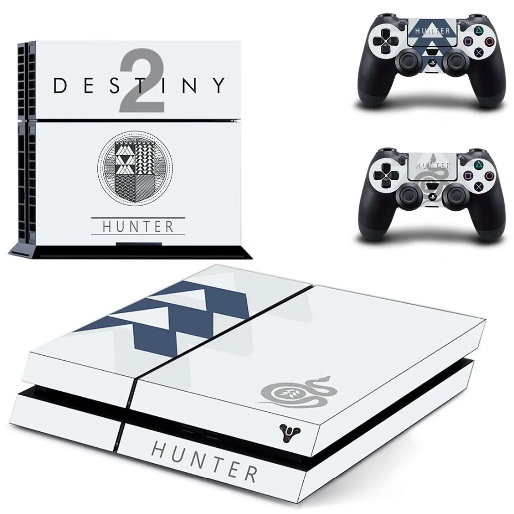 Destiny 2 PS4 полный кожи Стикеры лицевые панели для sony playstation 4 консоли и контроллера