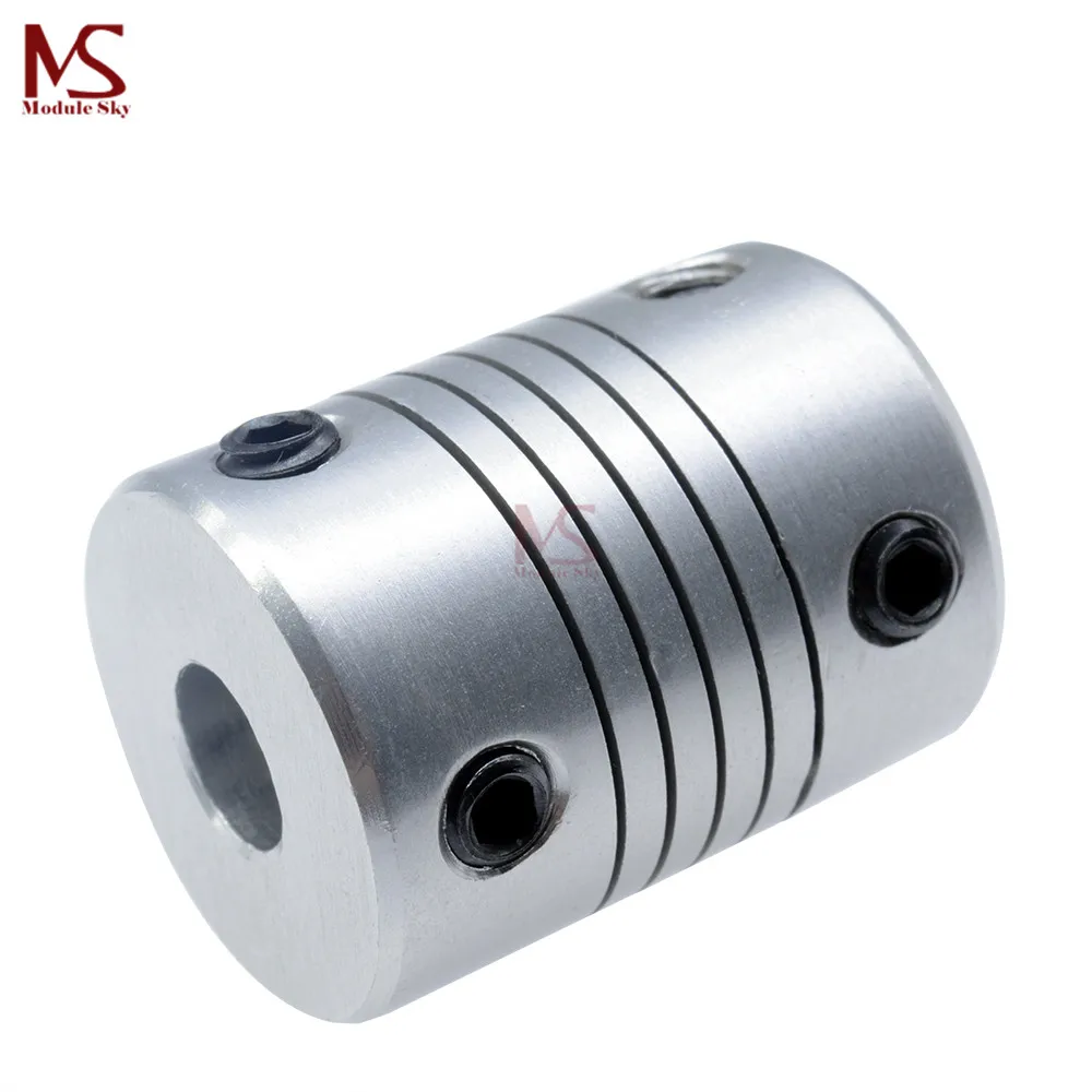

D19L25 Flexible Shaft Coupling CNC Stepper Motor Coupler Connector 8mm To 10mm 8mmx10mm Coupling Gadgets 3-10mm VEG93 P