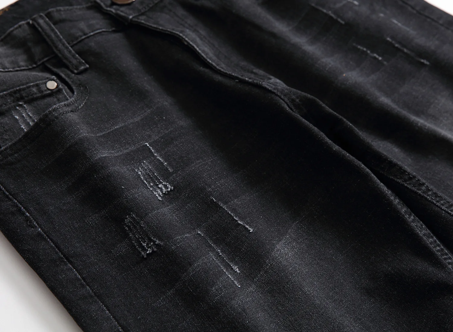 Жаркое лето джинсовые шорты мужские стрейчевый облегающий Короткие джинсы Для мужчин s дизайнерские хлопковые Повседневное проблемных