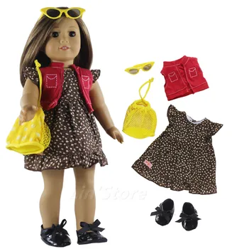 

1 Set Doll Clothes Outfit Clothes for 18 inch American Doll Many Style for Choice a05