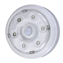 Sensor Motion Portable 6 LED Wireless Infrared Night Light PIR AUTO Detector Light Lamp Home Door Brightness Adjustable