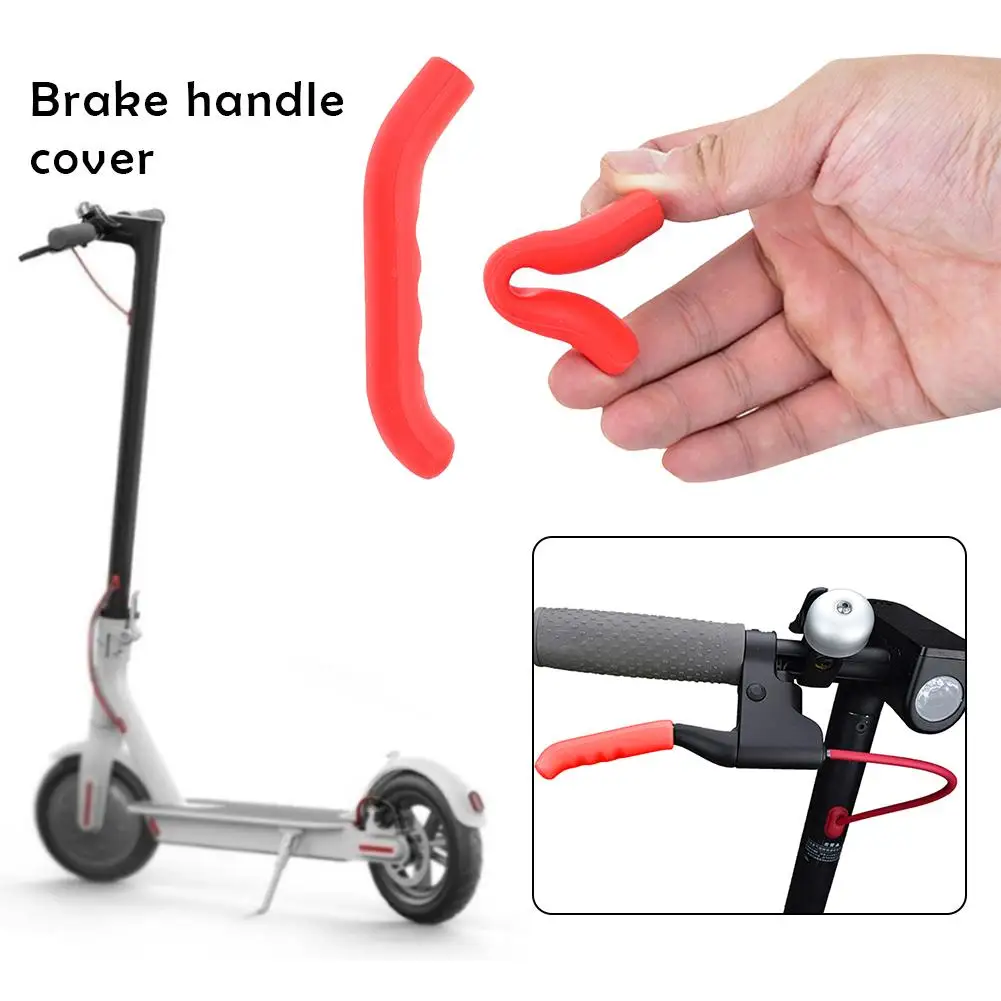 

8cm/3.15in Silicone Brake Handle Cover For Xiaomi M365 Scooter Non-slip Wear-resistant Scratch-resistant Protective Foot Cover