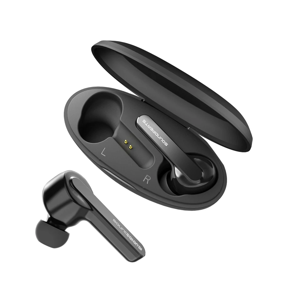 

SoundPEATS Truecapsule Bluetooh 5.0 True Wireless Earbuds in-Ear TWS Headsets High Definition Mic Auto-Pair Wireless Earphones