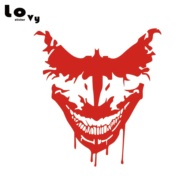 Batman Joker Transparent Car Back Rear Window Decal Vinyl Sticker fit any car 02 Batman Joker Transparent Car Back Rear Window Decal Vinyl Sticker fit any car 02