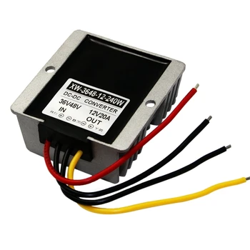 

DC DC Adapter 36V 48V Step Down 12V 20A 240W Power Converter Regulator Buck Module Waterproof Power Tool Suppliers Converter