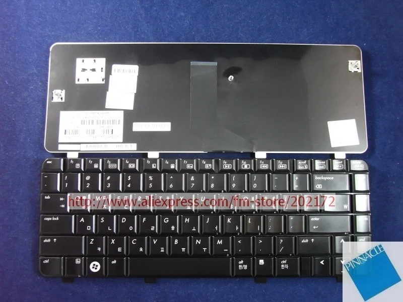 

Brand New Black Laptop Keyboard 530644-AD1 531850-AD1 PK1306T1D05 For HP Pavilion DV3 (Korea)100% compatiable us