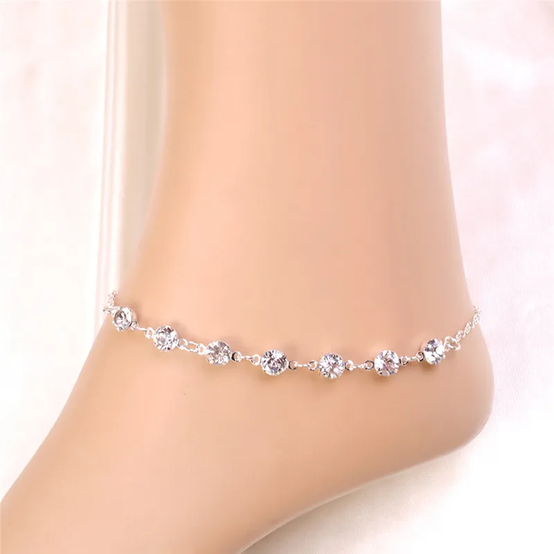 Crystal Anklets Anklets Bracelets for Wedding Gift for Women Beach