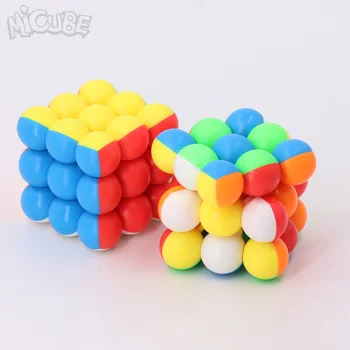 

Yuanzhu Cube Ball 3x3x3 Magic Cubes Speed Yongjun Puzzle 60mm Stickerless Competition Cubes Toys For Children Kids cubo