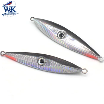 

Hot-Sale Slow JIGS Bait 80g 120g Metal Lure Ocean JIG Fishing Lures with 3D Eyes Saltwater Boat Fishing Lure Hard Lures