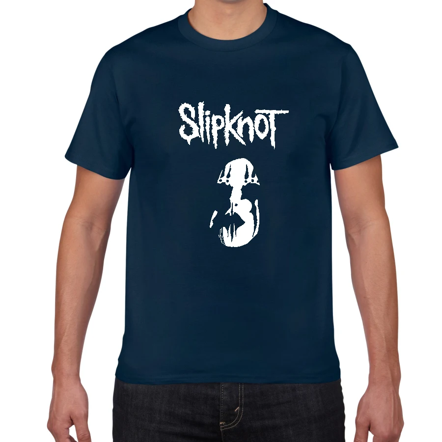 New Wave of American Heavy Metal Slipknot Tshirt Men metal Band 100% cotton T Shirt Hip Hop Tee Streetwear Cool Mens Clothing New Wave of American Heavy Metal Slipknot Tshirt Men metal Band 100% cotton T Shirt Hip Hop Tee Streetwear Cool Mens Clothing