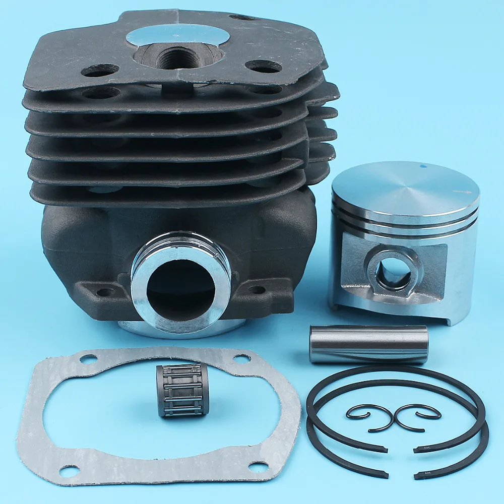 

50mm NIKASIL PLATED Cylinder Piston Kit For Husqvarna 362 365 371 372 Chainsaw #503939372 Rings Pin/Finger Circlips NEW Parts