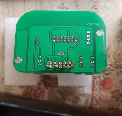 12 шт./лот 2 мм толщина 14P600KT04 для Infineon Tricore EDC/MED17 Адаптер BDM Kess/Ktag|Мультиметры и