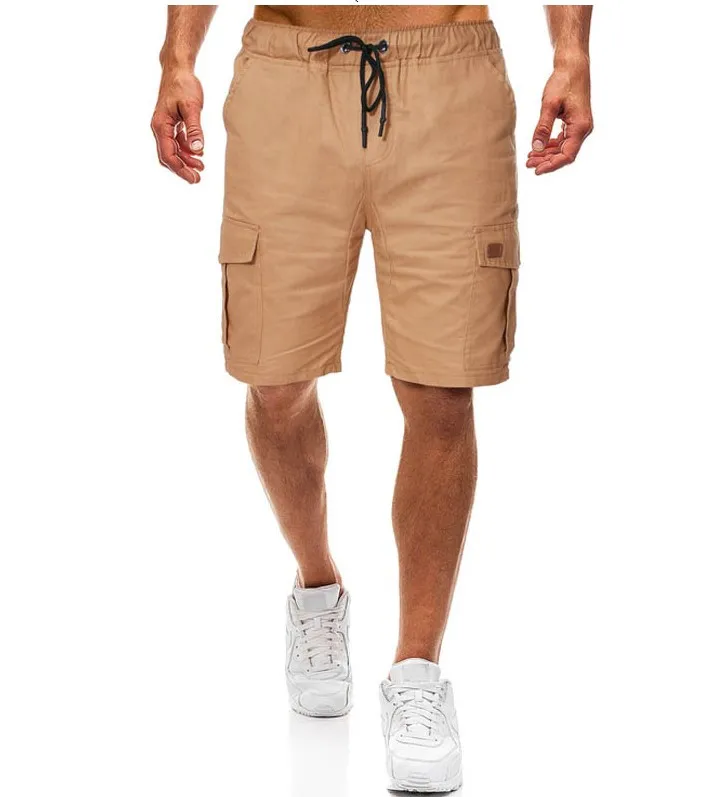 Модные мужские эластичные спортивные шорты с карманами, повседневные Прямые шорты Modis, уличная одежда для мужчин