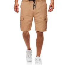 Модные мужские эластичные спортивные шорты с карманами, повседневные Прямые шорты Modis, уличная одежда для мужчин