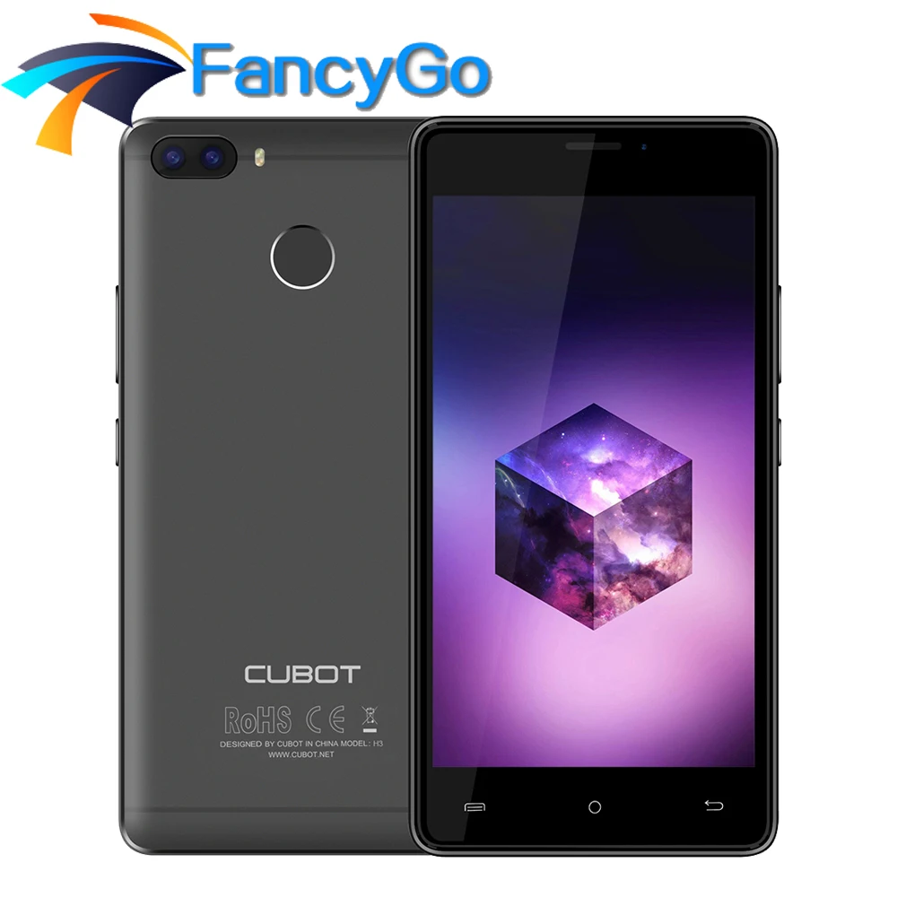 Cubot H3 6000 мАч смартфон MTK6737 1 3 ГГц 4 ядра Android 7 0 ГБ Оперативная память 32 Встроенная 5