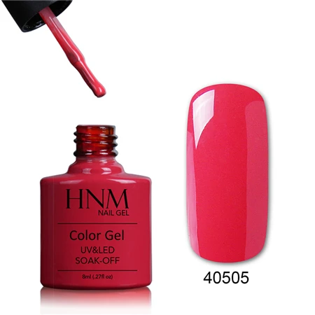 HNM 8 мл УФ светодиодный гель для ногтей чистый Цвет Гель-лак для ногтей полуперманентный замачивающийся Гель-лак Гибридный лак Shilak Гель-лак Lucky Ink - Цвет: 40505