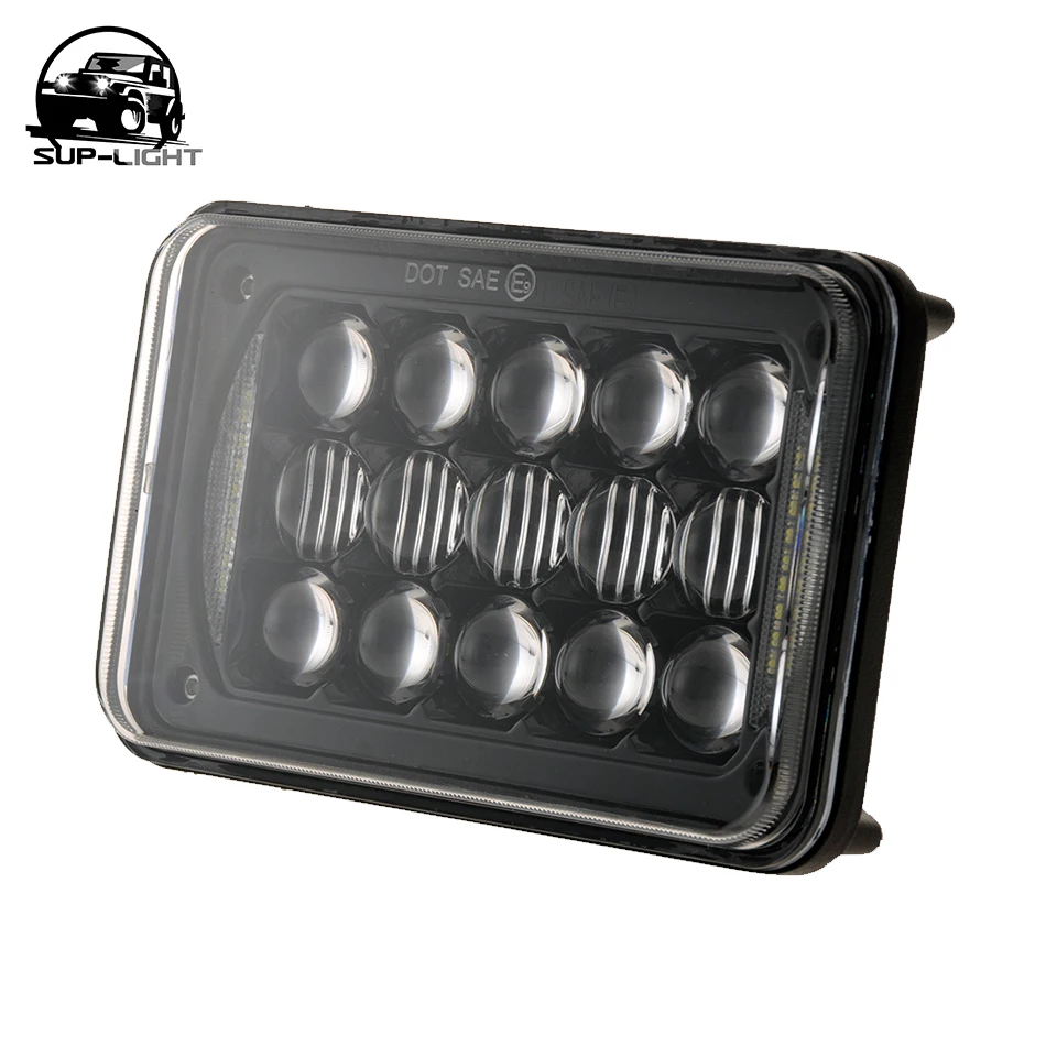 4x6 дюймов 48 Вт LED Фары для автомобиля Замена для GMC Safari Ford Chevrolet Toyota Nissan грузовики 5 ''LED для 4x4 внедорожных освещение