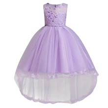 Зимнее платье для маленьких девочек Платья принцесс для праздников и дней рождения Детские платья, Свадебные платья для девочек детская одежда размер на 3-8 для детей 12 лет