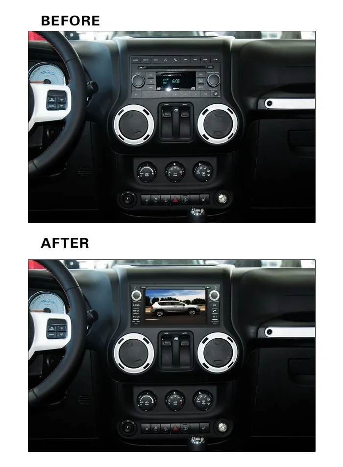 Best Car DVD GPS Navigation for Jeep Compass Grand Cherokee Liberty Patriot Wrangler Mitsubishi Raider 2005 2006 2007 2008 to 2015 5