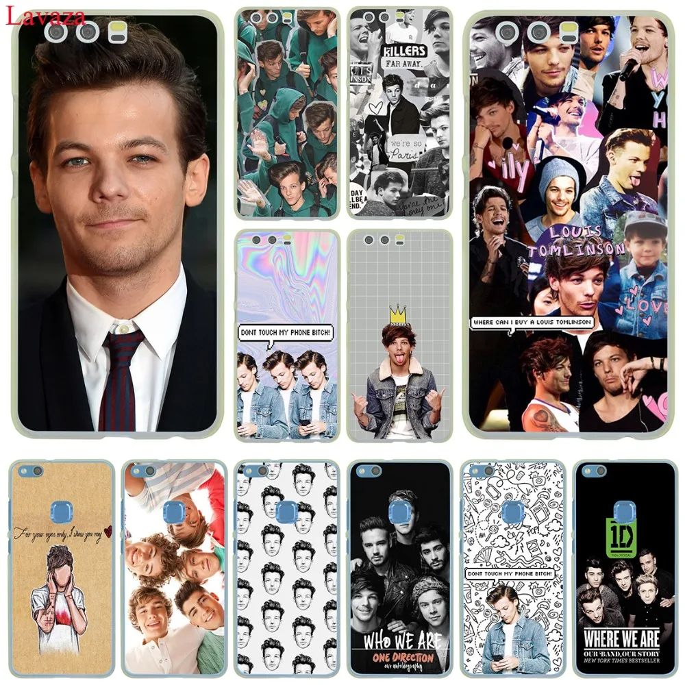 Lavaza One Direction 1d Louis Tomlinson Case for Huawei P20 P10 P9 Plus P8 Lite Mini 2015 2016 2017 P Smart Mate 9 10 Lite Pro