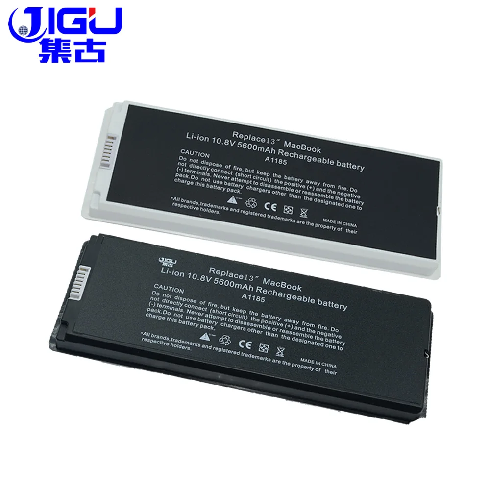Аккумулятор JIGU серебристый для Apple MacBook 6 ячеек 13 дюймов A1181 A1185 MA561 MA566 белый и