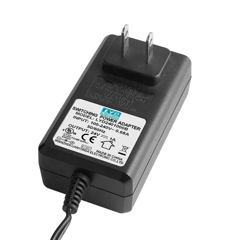 90 264v адаптер Dc24v 1 Amp Ac Dc ПИТАНИЕ 24V питания 24vdc 1A настенный блок 24W 1A|Адаптеры AC/DC| |