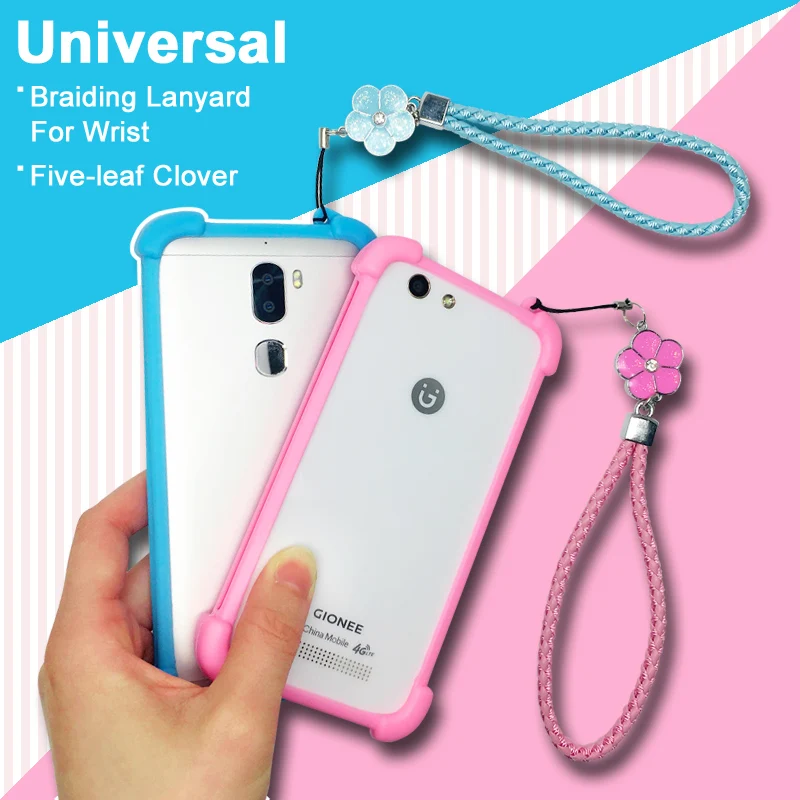 

Umi Super case cover Universal Soft TPU Hand Lanyard phone Cover For Umi S1 case Cover S 1 Lady Girl Female