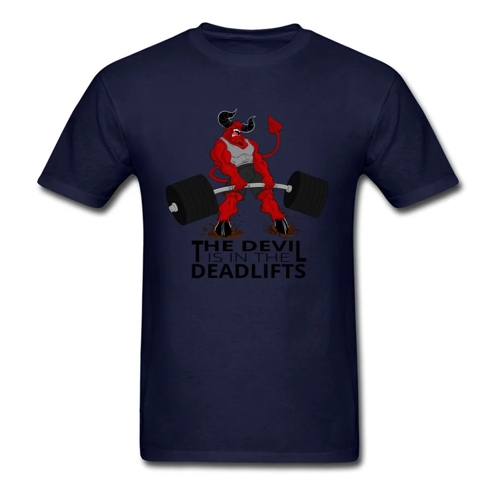 Prevalent Men Tshirts O Neck Short Sleeve Cotton Fabric Beelzebro Deadlift Tops Shirt Customized T Shirt Top Quality Beelzebro Deadlift navy