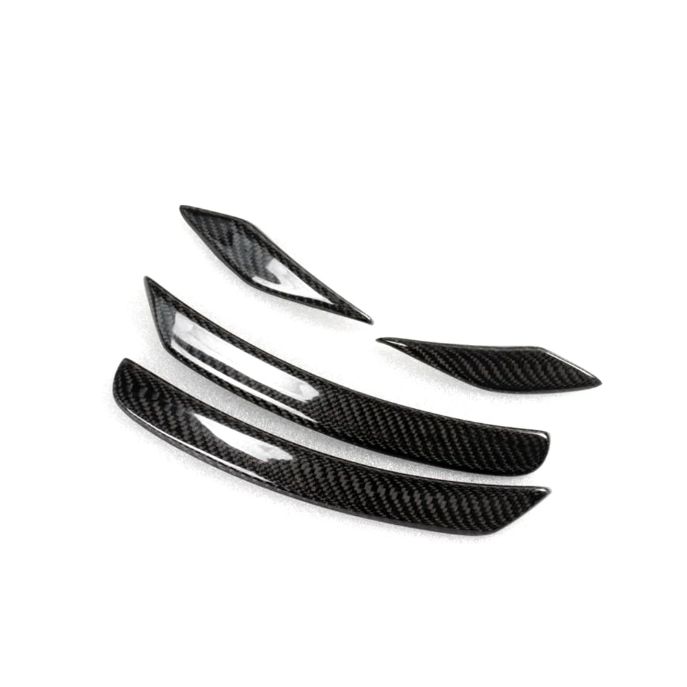 4 шт./компл. заднее колесо арки для губ арок Чехлы отделка наклейки Mercedes Benz W204 C63 AMG