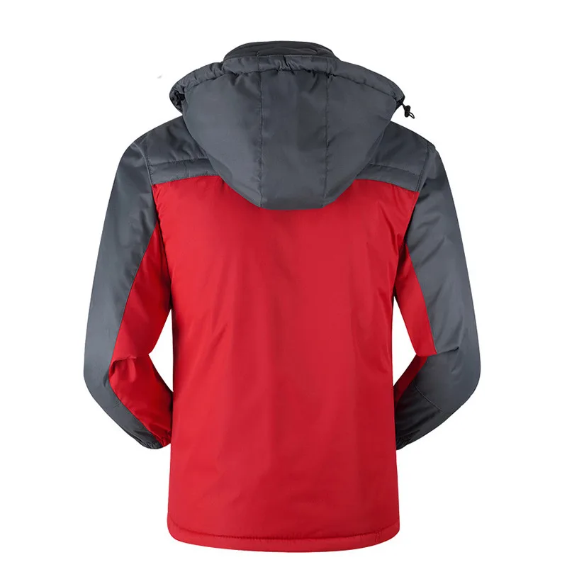 Riinr 2018 New Men Thicken Outwear Super Warm Coat Winter Climb Mountain Jacket Hooded Male Parkas Windproof Plus Size Jackets Riinr 2018 New Men Thicken Outwear Super Warm Coat Winter Climb Mountain Jacket Hooded Male Parkas Windproof Plus Size Jackets